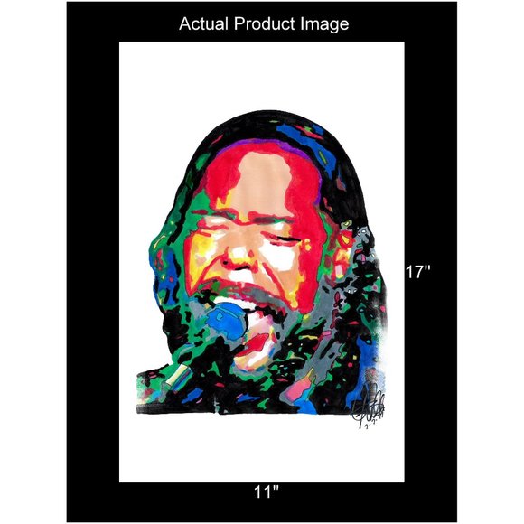 Barry White Singer Soul Music Poster Print Wall Art 11x17 - Picture 2 of 5